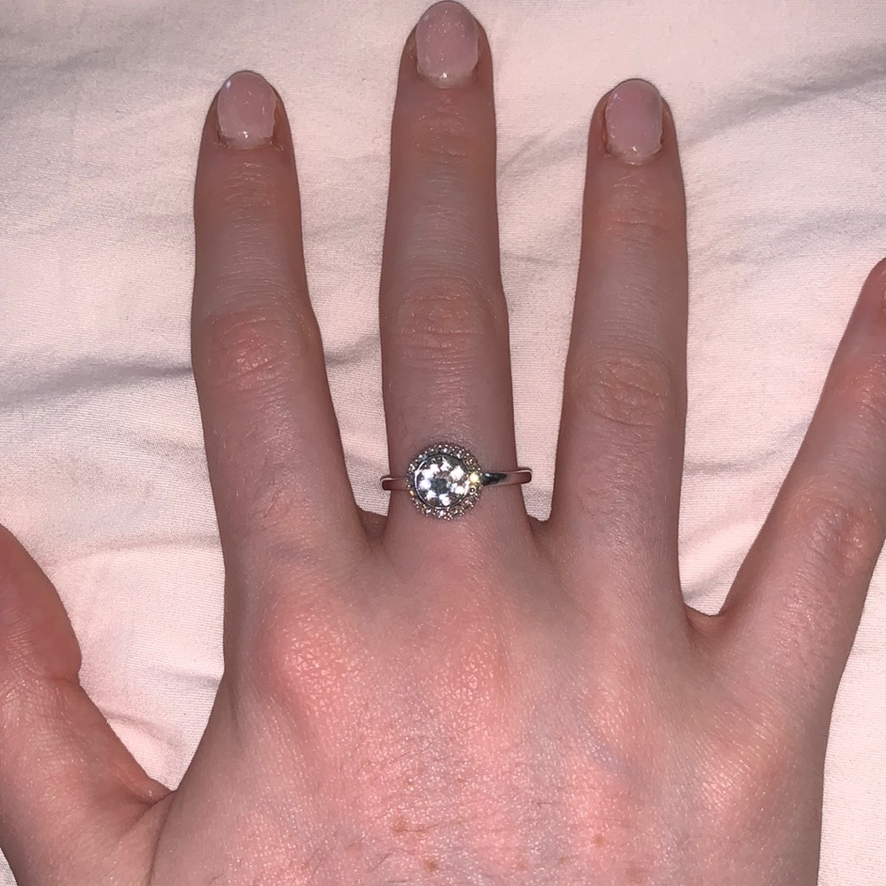 Swarovski crystal ring